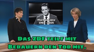 Der Fernsehsender Zdf Gibt Mit Bedauern Den Tod Von Herrn Name Bekannt. Möge Er In Frieden Ruhen.