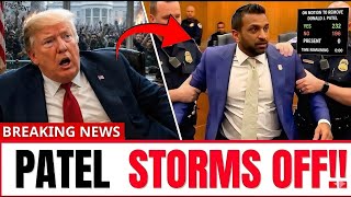1 MIN AGO: Kash Patel in FULL PANIC After FBI Leak EXPLOSION!!!