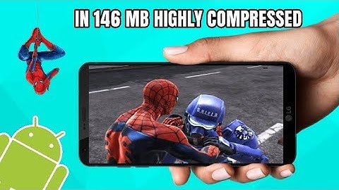 How To Download & Install Spiderman - The web of Shadows For Android | In Hindi