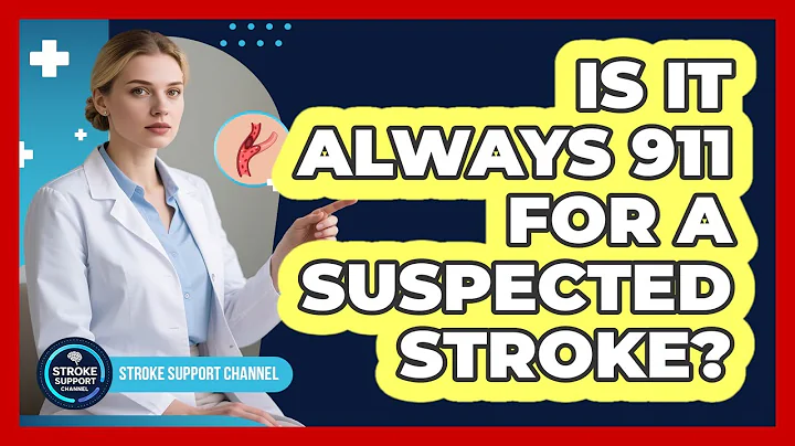 Is It Always 911 For A Suspected Stroke?