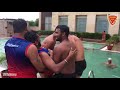 Dabang delhi  pool session fun