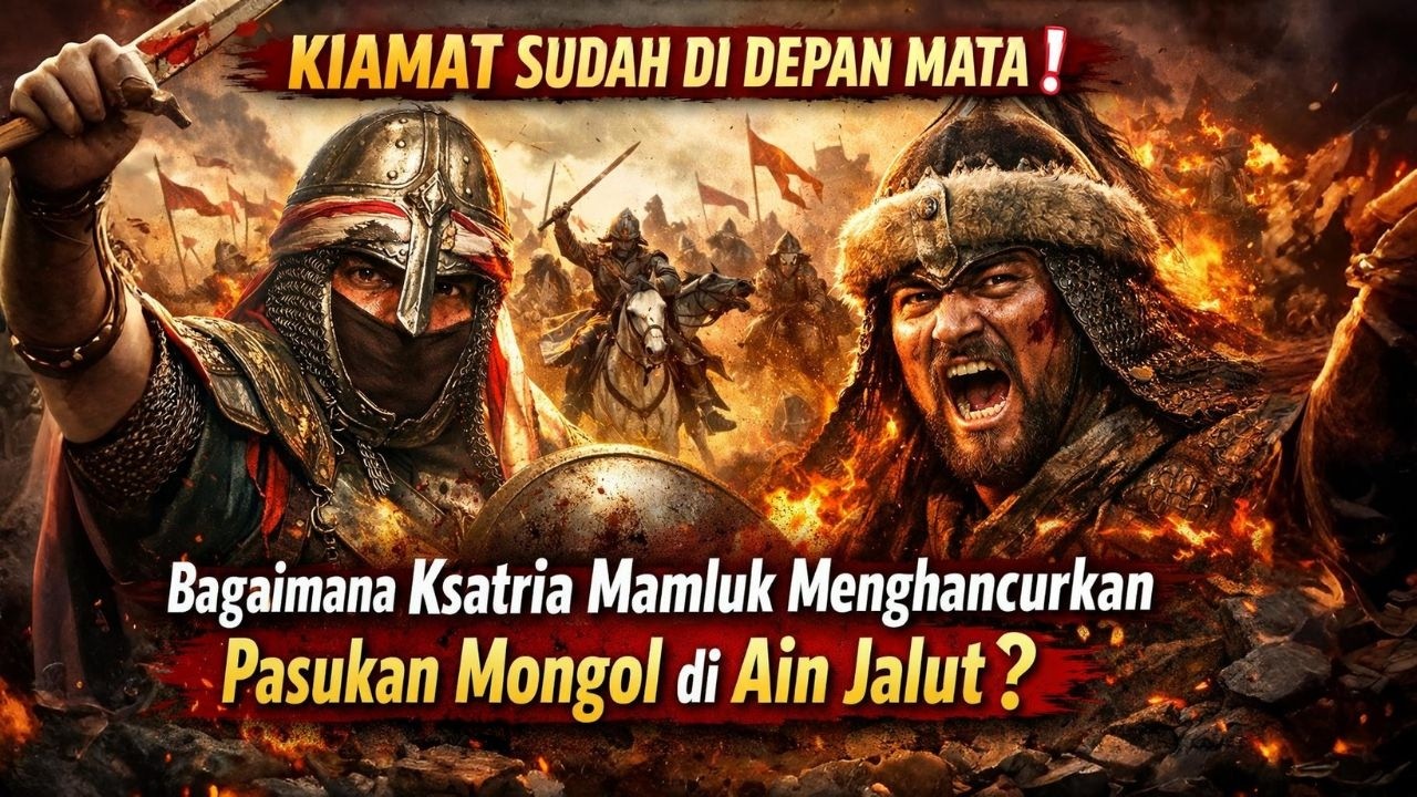 KIAMAT Sudah di Depan Mata❗ Bagaimana Ksatria Mamluk Menghancurkan Pasukan Mongol di Ain Jalut❓
