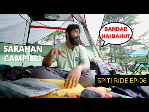 NIGHT CAMPING AND COOKING in HIMACHAL | SARAHAN | Camping in India