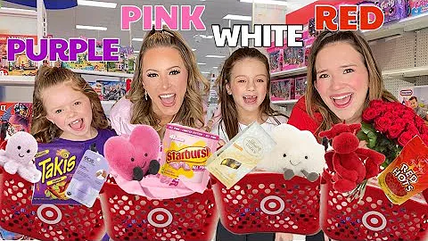 I’LL BUY ANYTHING IN YOUR COLOR TARGET SCAVENGER HUNT CHALLENGE ❤️💜🤍💗 ​⁠​⁠(VALENTINES EDITION)