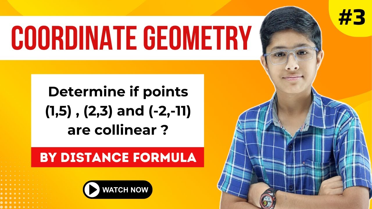 COORDINATE GOEMETRY LECTURE 3 | SOLVED PROBLEM BY DISTANCE FORMULA ...