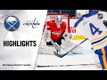 Sabres @ Capitals 1/24/21 | NHL Highlights