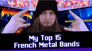 ▶️My Top 15 French Metal Bands◀️