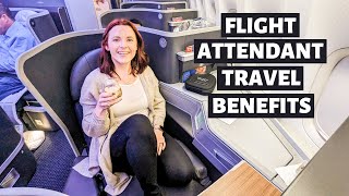 THE TRUTH ABOUT FLIGHT ATTENDANT FREE FLIGHTS // Flight attendant life