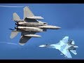 F-15's Scramble to Intercept Russian Jet Fighters