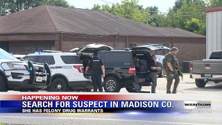 Search for Suspect in Madison County