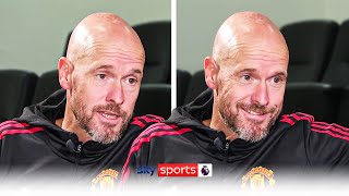 EXCLUSIVE: 'So far so good!' 😅 | Man Utd boss Erik ten Hag talks exclusively to Sky Sports...👀🔴