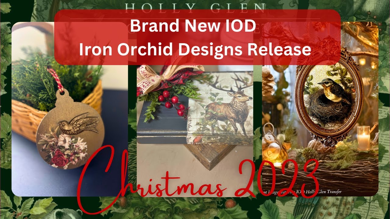 Oh, the things you can do with - IOD - Iron Orchid Designs