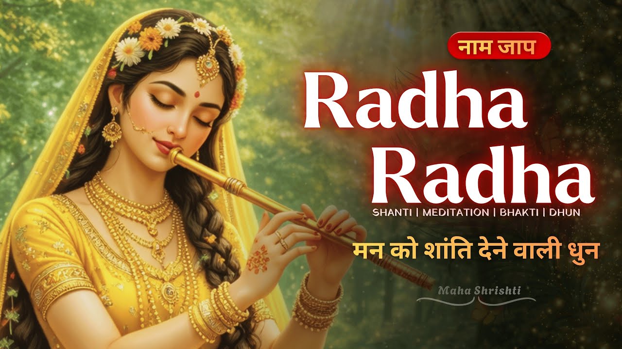 ✨ Radha Naam Dhun Morning 1 Hour Non Stop | Radhe Radhe Chanting | Meditation & Bhakti ✨