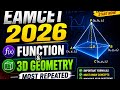 EAMCET 2026 🔥 Functions &amp; 3D Geometry Most Repeated Questions | Must Know Concepts | #eamcet2026 