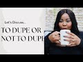 WHAT ARE DESIGNER DUPES &amp;  WHY DO WE BUY THEM? | LEANINGINTOLUXE