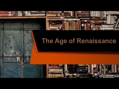 Renaissance age in the English literature  عصر النهضة  في الأدب الانكليزي