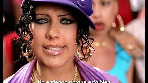 Christina Aguilera - Can't Hold Us Down ft. Lil' Kim (Lyrics + Español) Video Official