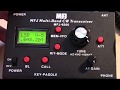 Qrp cw mfj9200 pocket transceiver