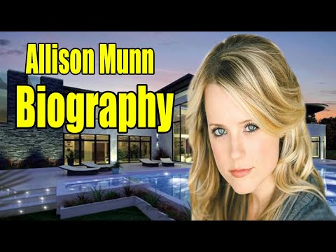 Wideo: Allison Munn Net Worth