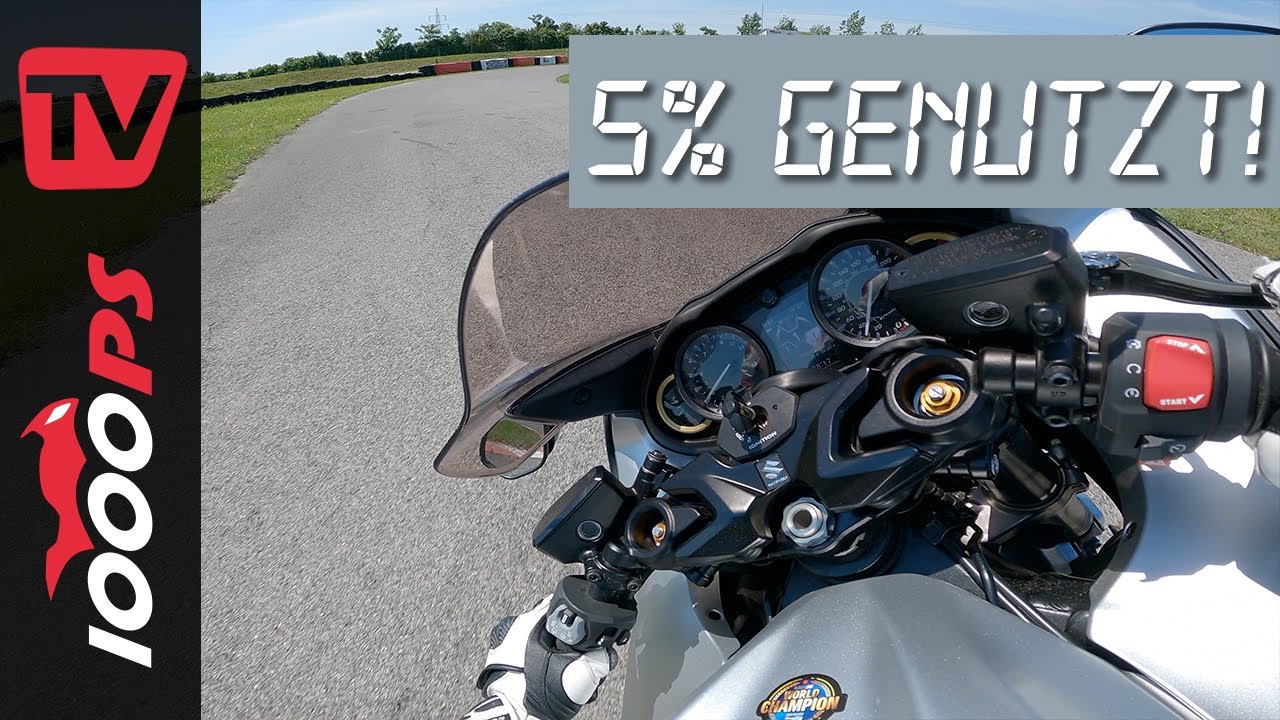Schlechte Idee? Suzuki Hayabusa Bestzeit auf der 1000PS Teststrecke