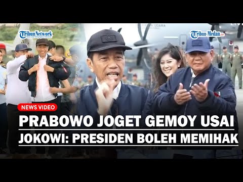 Prabowo Joget Gemoy Usai Jokowi Akui Presiden Boleh Kampanye, Boleh Memihak di Pemilu, Asalkan ...