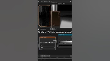 EASY WAY TO MAKE GRADIENT GLASS SHADER IN BLENDER