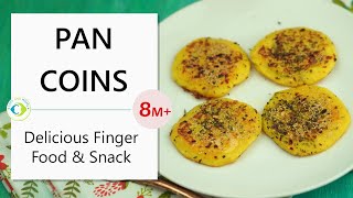 Pan Coins - Mini Pancakes Delicious Finger Food Snack 8 Months