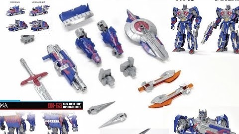 DNA designs Studio Series AOE Optimus Prime leader class upgrade kits Dk-63 improvement 