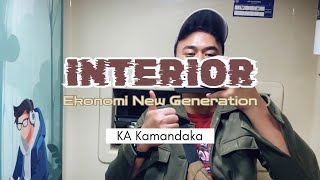 Kereta Api Ekonomi New Generation Review Interior Ka Kamandaka Relasi Semarang Tawang - Purwokerto