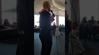 Raymond singing