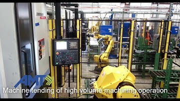 High Volume Robotic Machine Tending