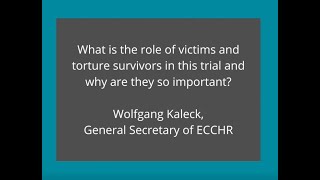 The role of Syrian torture survivors in the #AlKhatibTrial in Germany