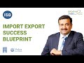 Import export success blueprint isb webinar by raakesh saraff author entrepreneur and coach