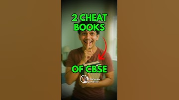 2 Secret CHEAT BOOKS of CBSE 😨 Study Nothing! Score 95 🤯 #studytips