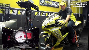HealTech QuickShifter easy (QSE) - Dyno test run, Suzuki GSX-R750