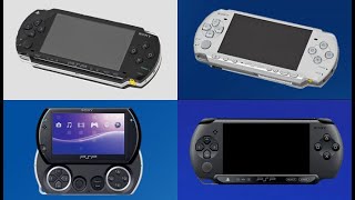 evolution of PlayStation Portable (PSP) 2004-2011
