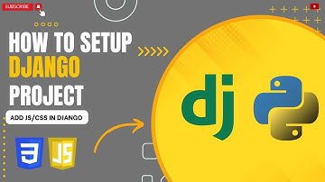How to setup a django project, media, static and templates