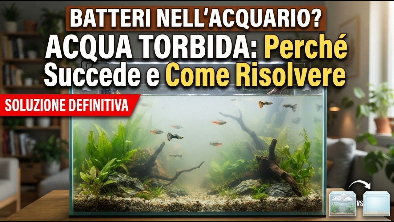 Nebbia batterica in acquario - che cos'è come risolvere perchè si forma ...