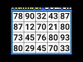 Number Search. Activate Your Brain | brain training for seniors