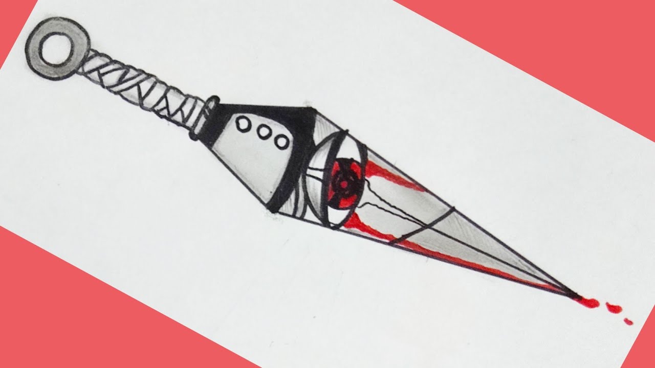 Kunai drawing Kunai sketch #kunai #kunaidrawing #kunaisketch #drawing  #sketch