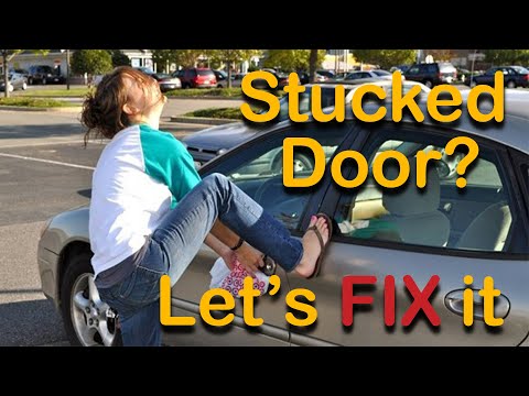 Stuck Car Door FIX - Honda Civic EK DIY Weekend