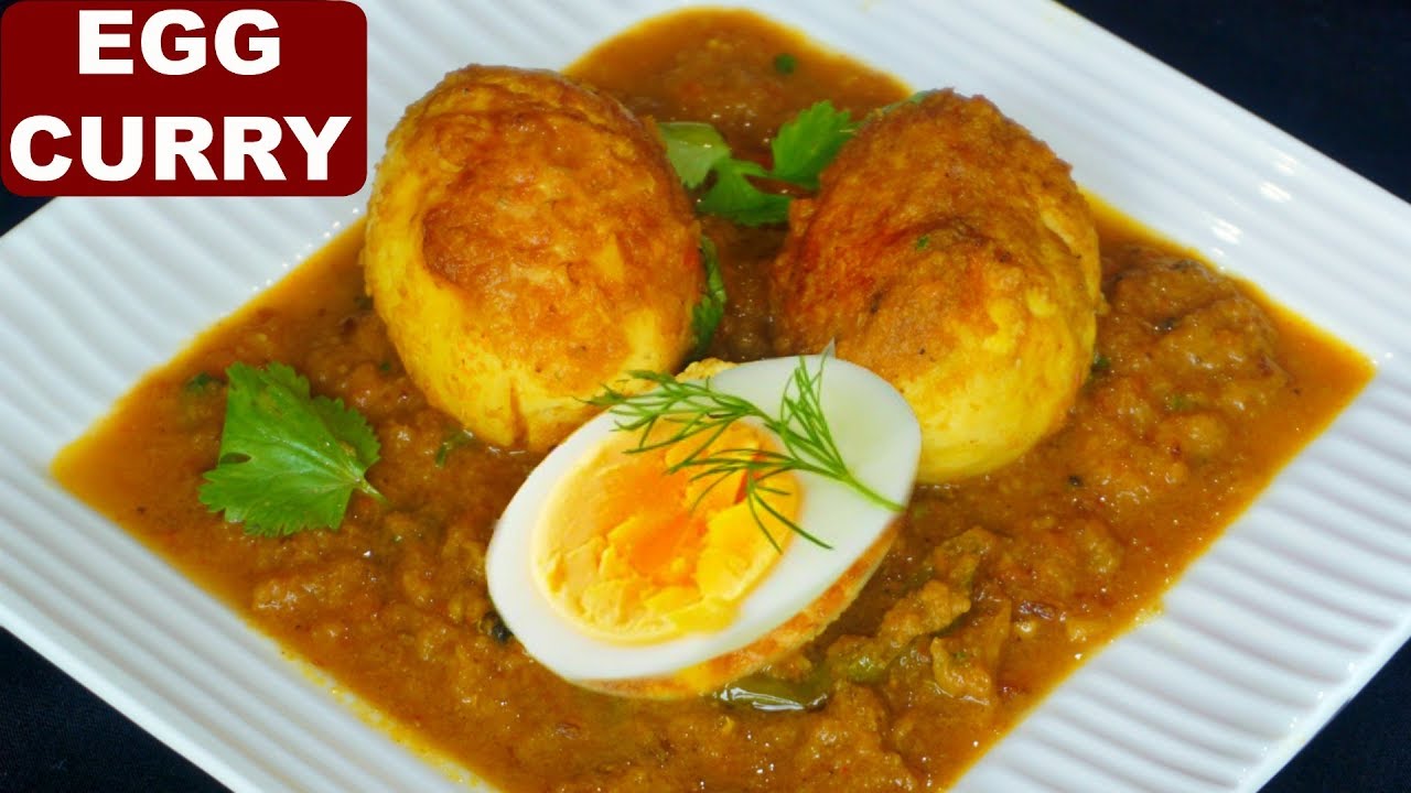 Egg Masala Curry Recipe in Hindi | अंडा करी | CookWithNisha indian food recipes healthy