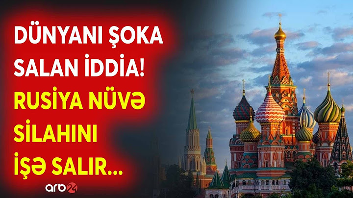 SON DƏQİQƏ! NÜVƏ SİLAHI işə düşür? - Moskva "SƏRHƏDLƏRİ AŞDI" - DÜNYA ŞOKDA - CANLI