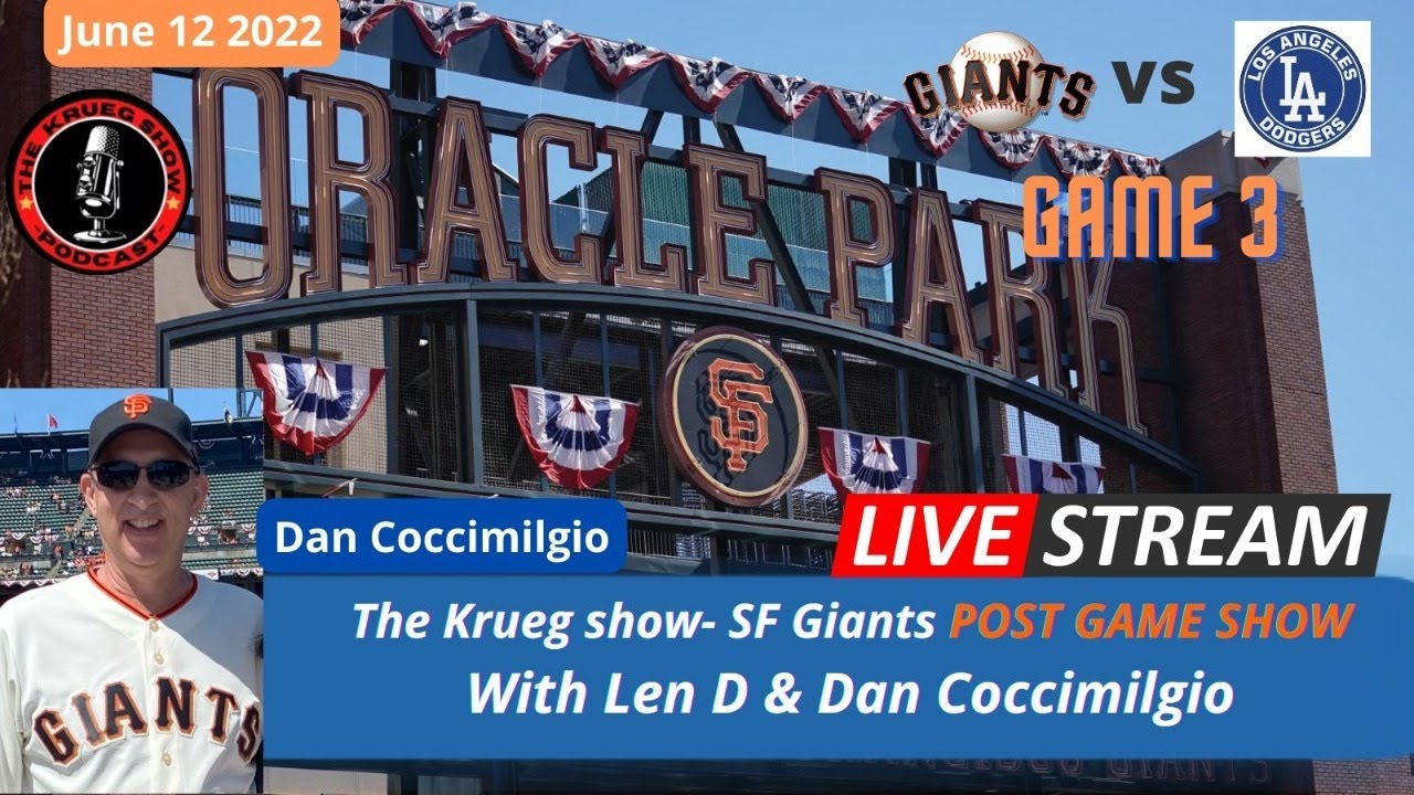 SF Giants vs LA Dodgers Game 3 Post Game Show Giants Sweep LA