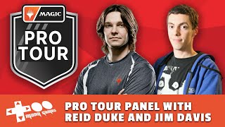 Magic the Gathering Pro Tour Panel with Reid Duke and Jim Davis at TooManyGames 2023