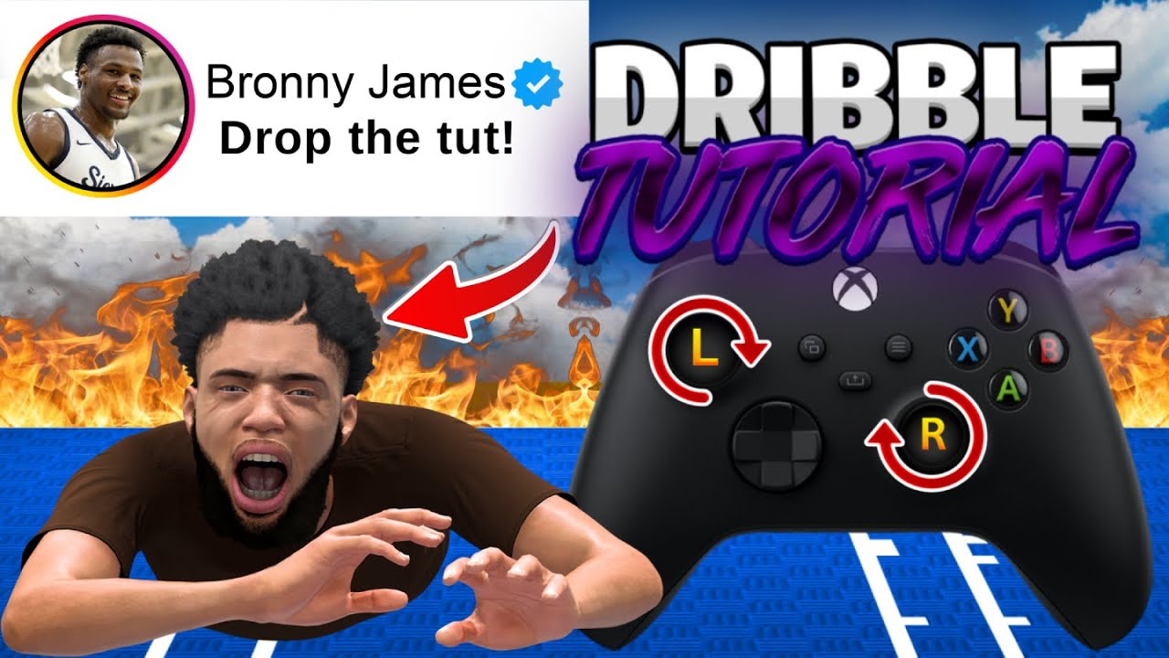 *ULTIMATE* ISO DRIBBLE TUTORIAL on NBA 2K26 | LEARN TO GLIDE, NUTMEG & MORE! w/ HANDCAM (6'5 - 6'9)