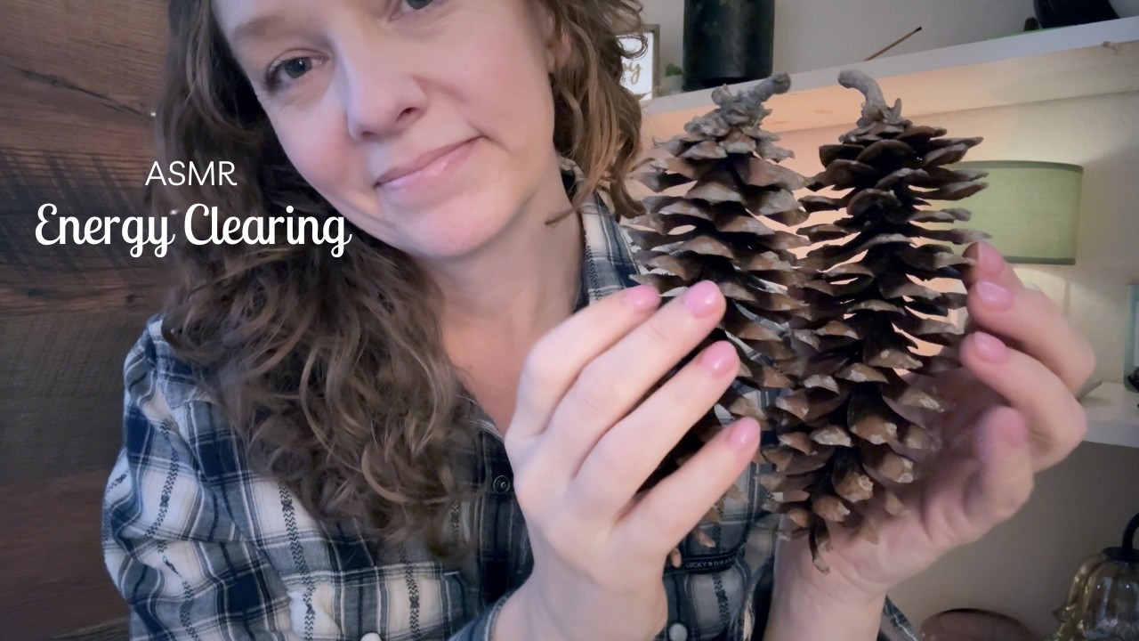 Whispered Reiki ASMR 🌿 Up Close Energy Clearing Session | Grounding ...