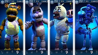 FNAF AR: Summer Classic Animatronics Workshop Animations