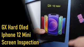 GX Hard oled replacement display for the Iphone Mini 12 , Screen Inspection screenshot 5