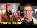 Jake Paul Tries To Hire Wade Plem After Ksi FIRED Him!